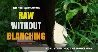Freeze Mushrooms Raw: A Blanch-Free Preservation Guide