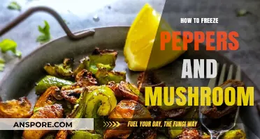 Preserve Freshness: Easy Guide to Freezing Peppers and Mushrooms