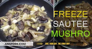 Freezing Sautéed Mushrooms: A Step-by-Step Guide