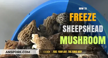 Freezing Sheepshead Mushrooms: A Step-by-Step Guide