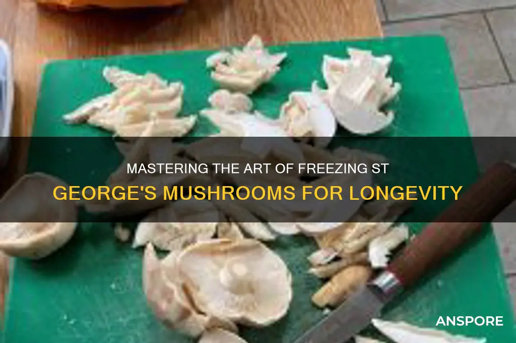 how to freeze st george