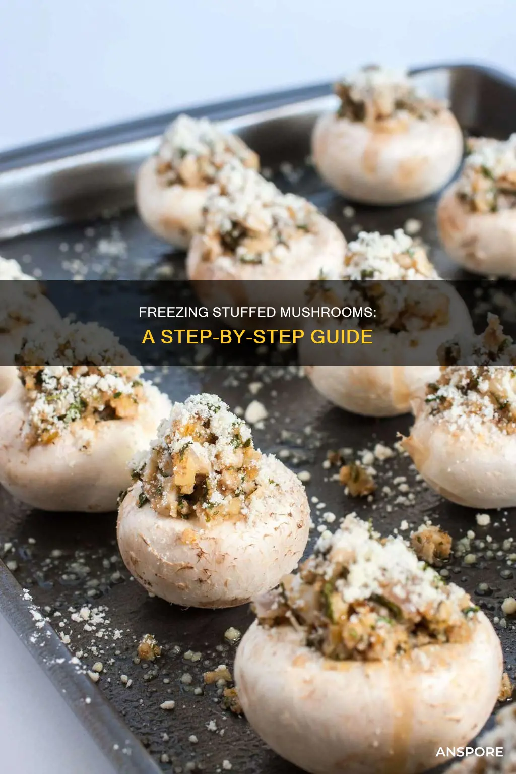 how to freeze stuffed mushrooms