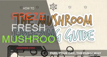 Freezing Fresh Mushrooms: The Ultimate Guide