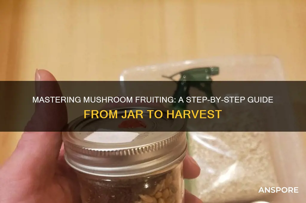 how to fruit mushrooms from jar