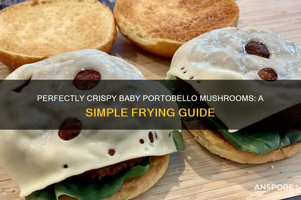 how to fry baby portobello mushrooms