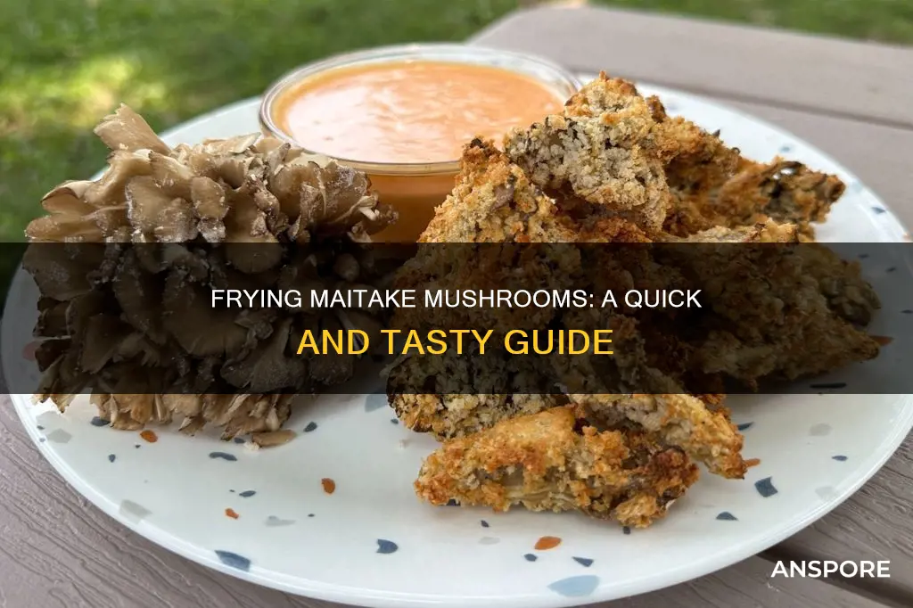 how to fry maitake mushrooms