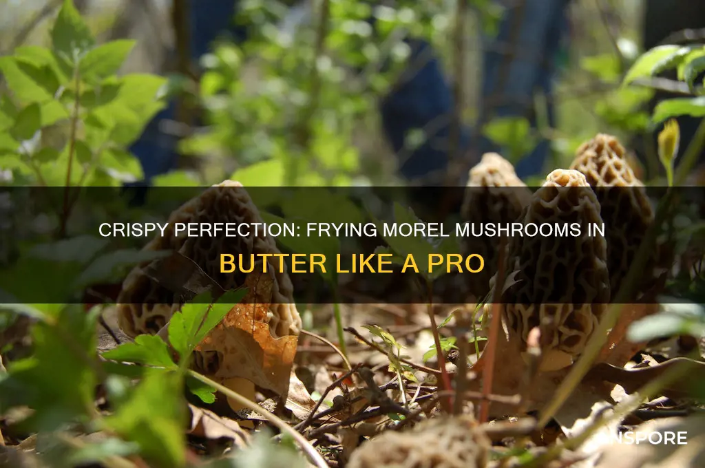how to fry morel mushrooms in butter