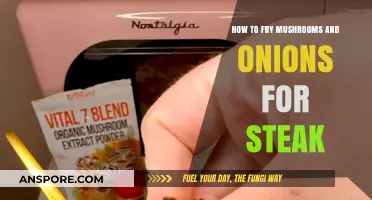 Perfectly Crispy Mushrooms and Onions: Elevate Your Steak with This Easy Fry Method