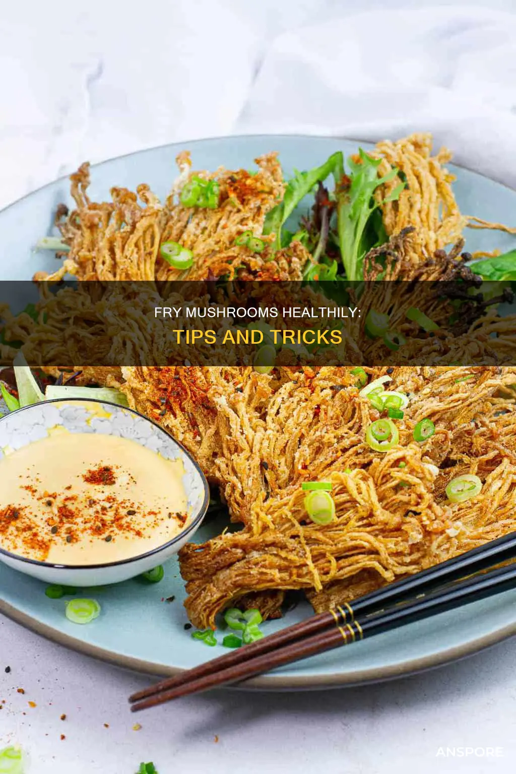 how to fry mushrooms healthy