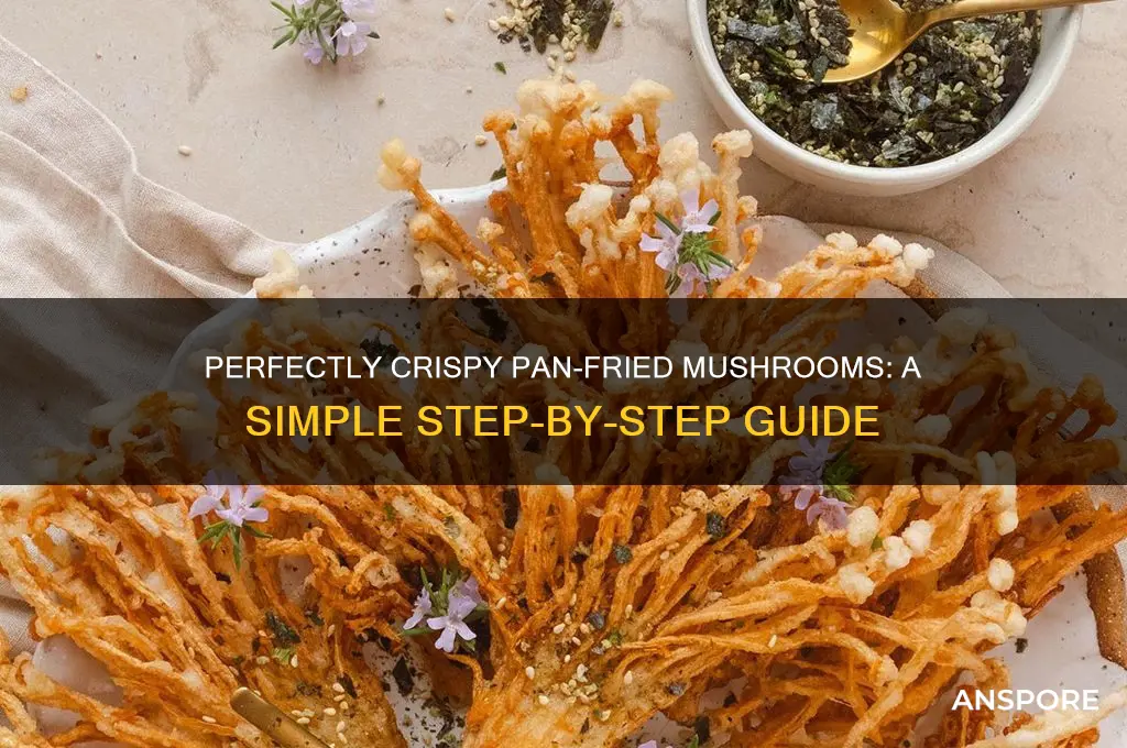 how to fry mushrooms in frying pan