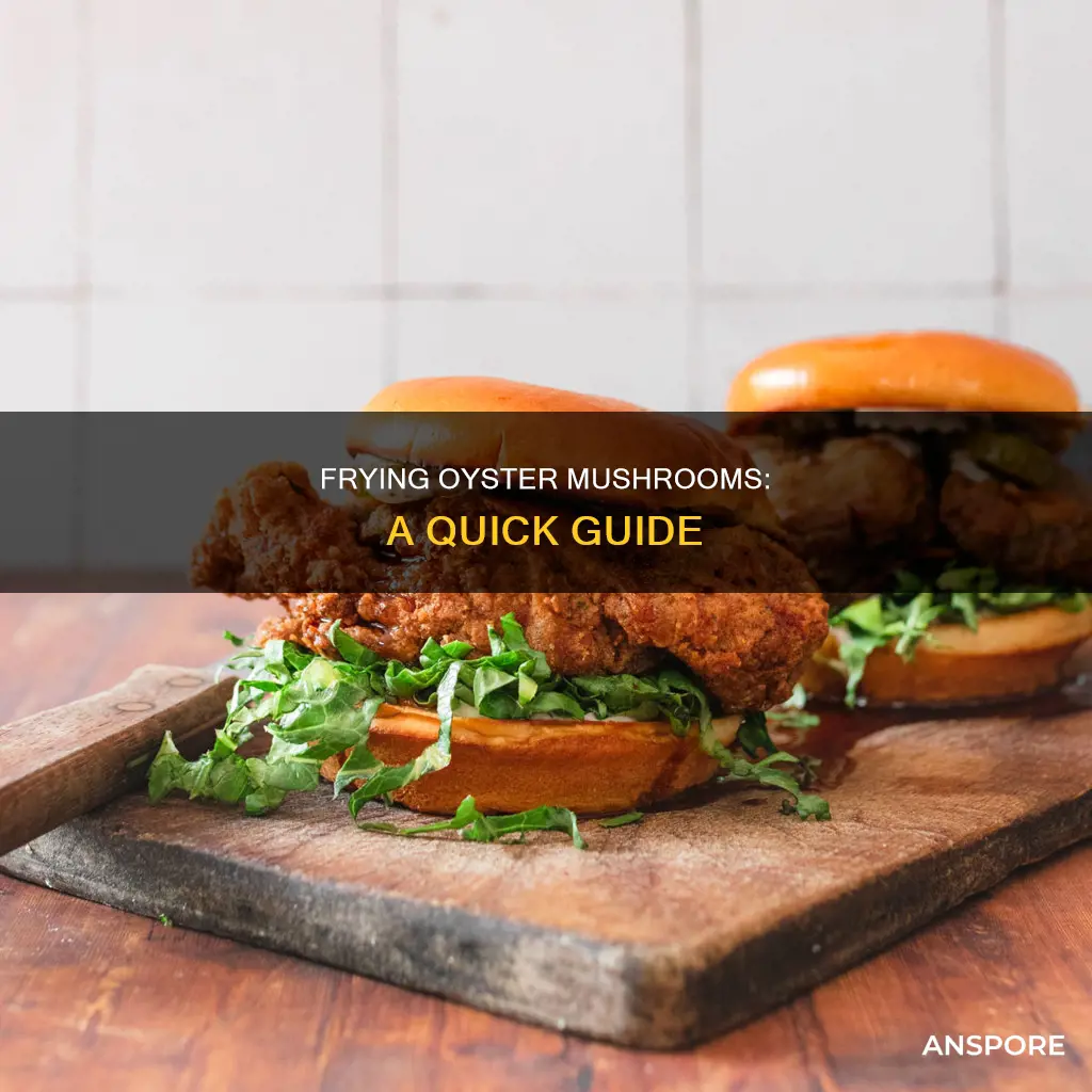 how to fry oyster mushroom