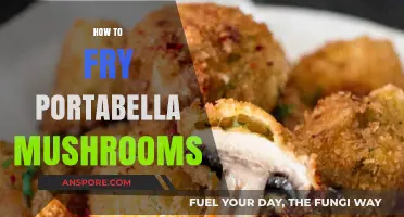 Frying Portabella Mushrooms: A Quick and Tasty Guide