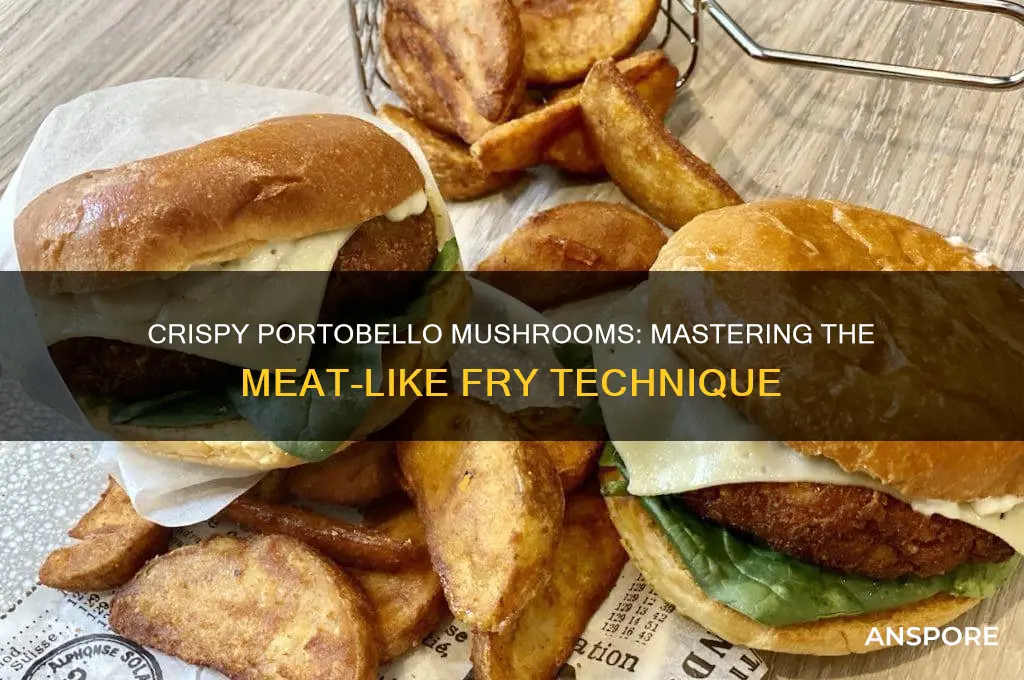 how to fry portobello mushrooms to taste like meat