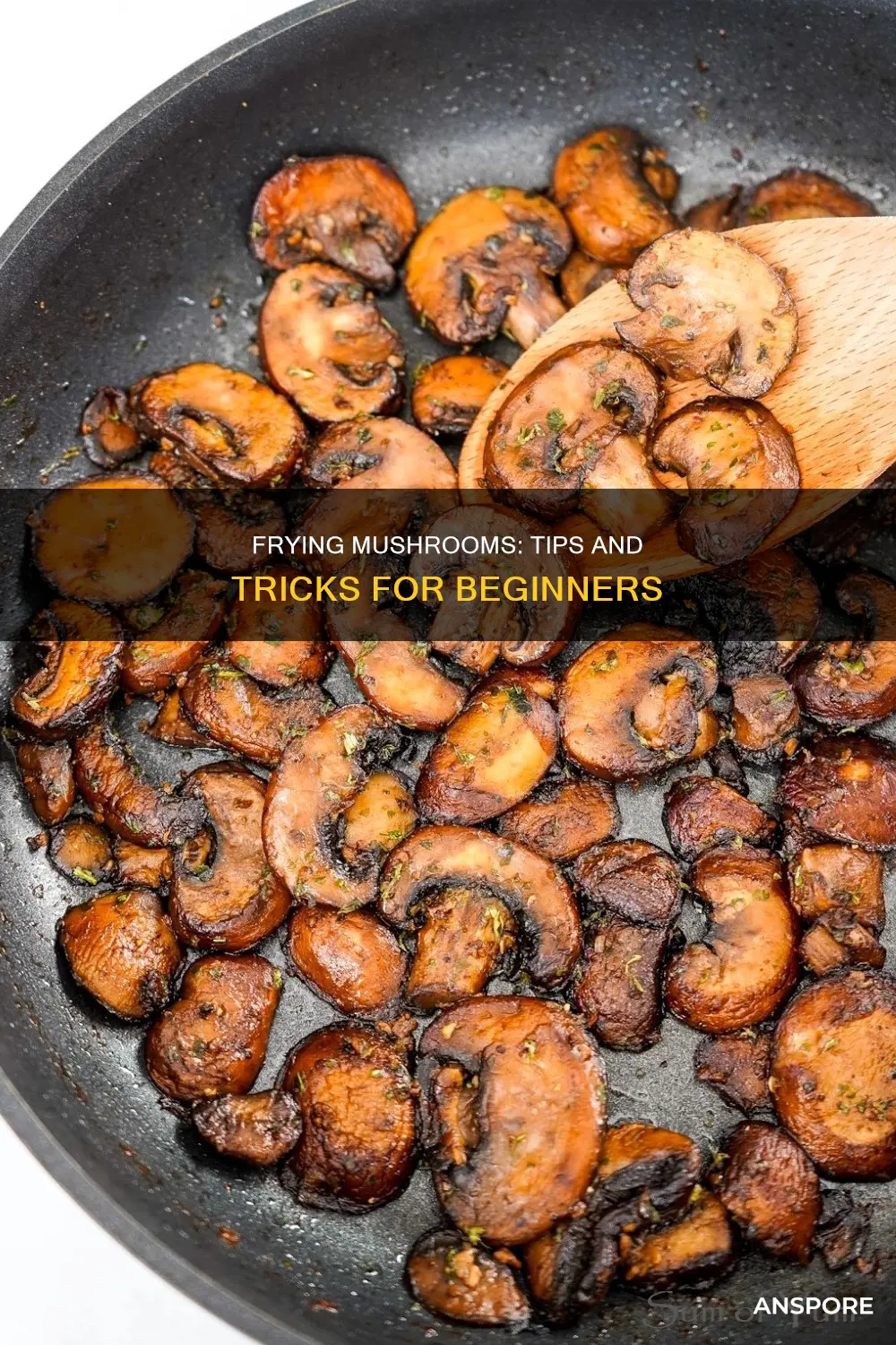 how to fry raw mushrooms