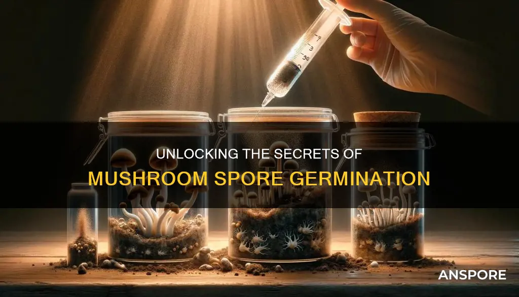 how to germinate mushroom spores