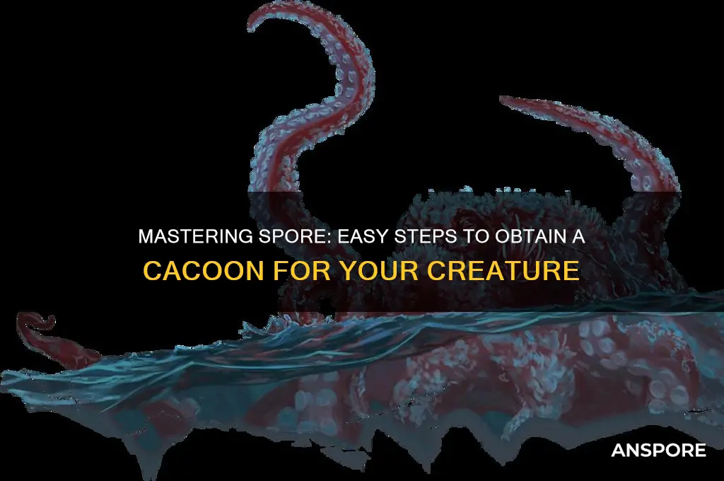 how to get a cacoon on spore