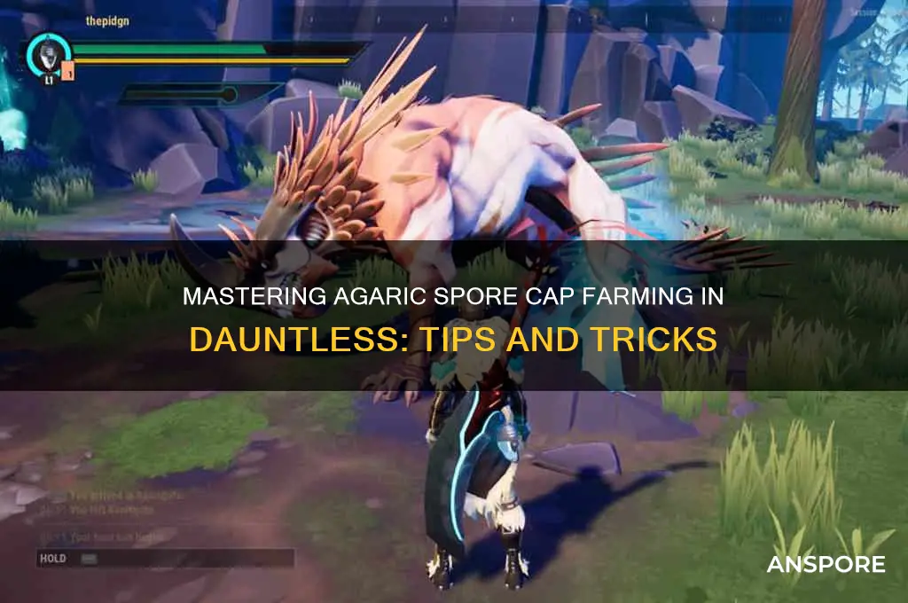 how to get agaric spore cap dauntless