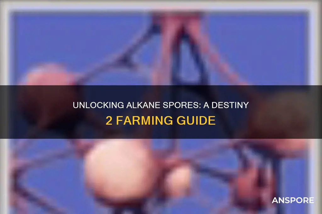 how to get alkane spores in destiny 2