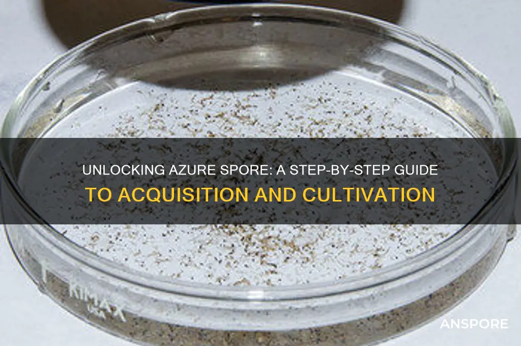 how to get azure spore