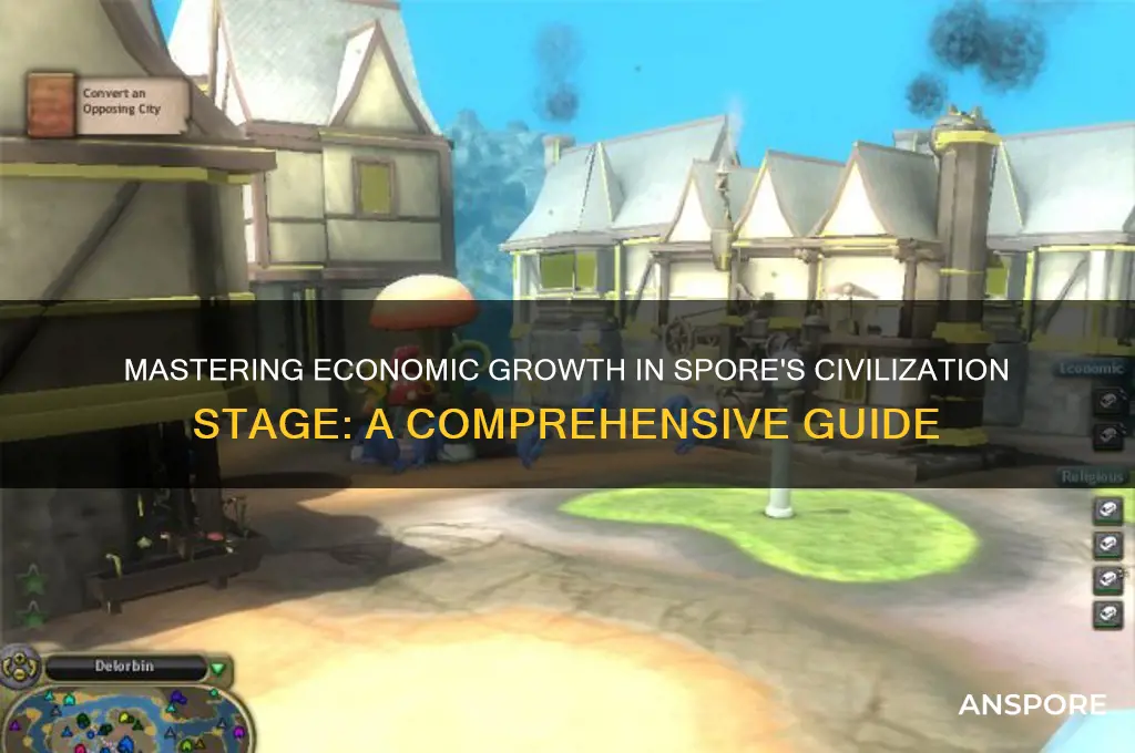 how to get economic start civilization stage spore