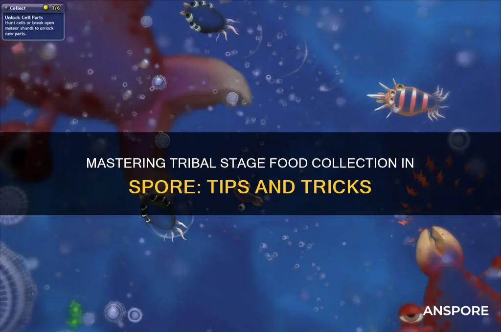 how to get food in tribal stage spore