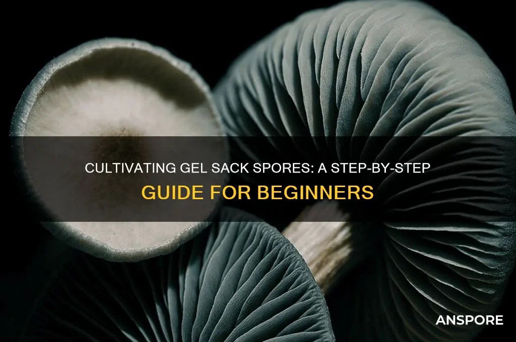 how to get gel sack spores