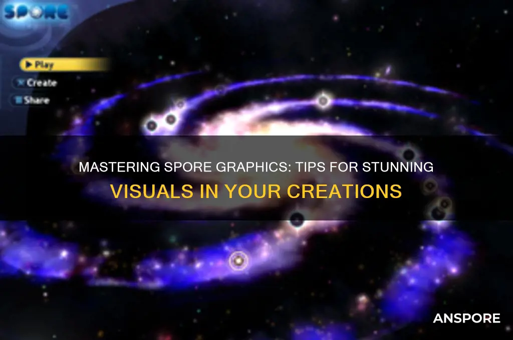 how to get good graphi from spore