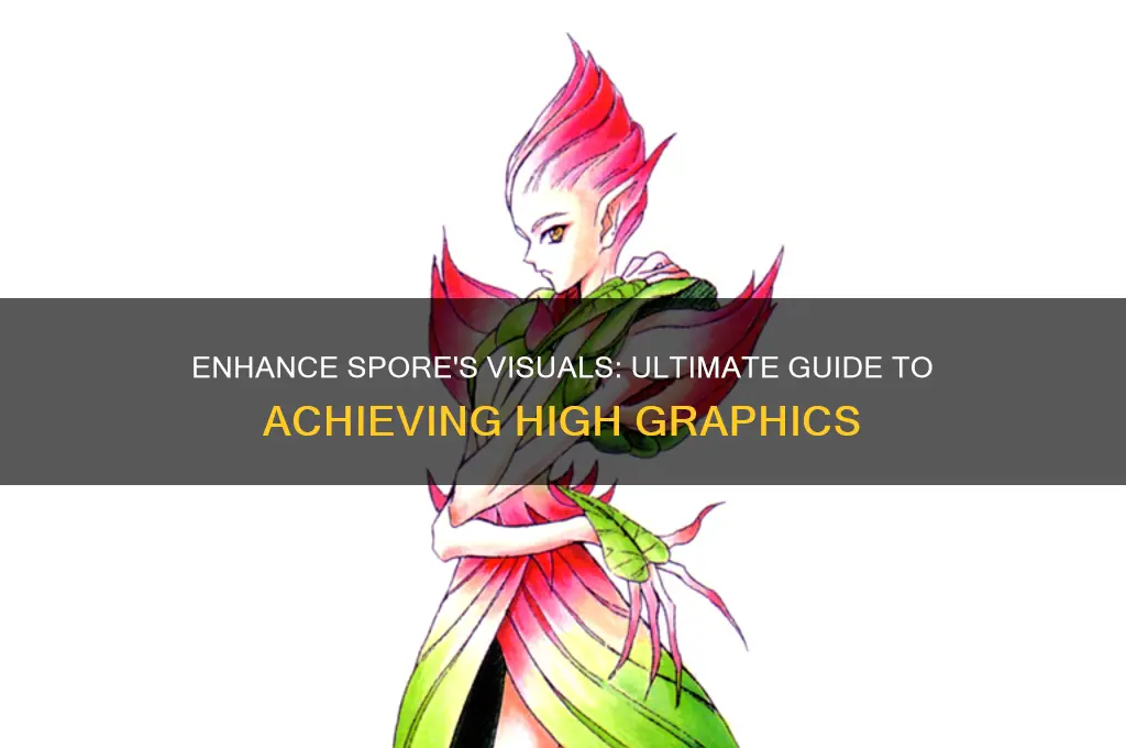 how to get high graphics in spore