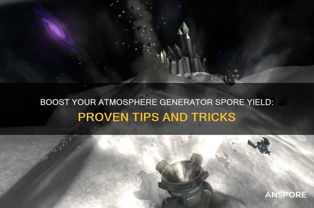 how to get more atmospher gerator spore