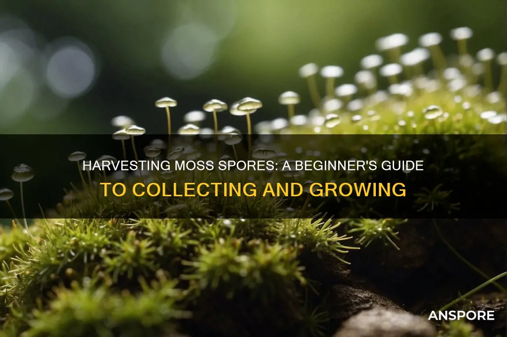 how to get moss spores