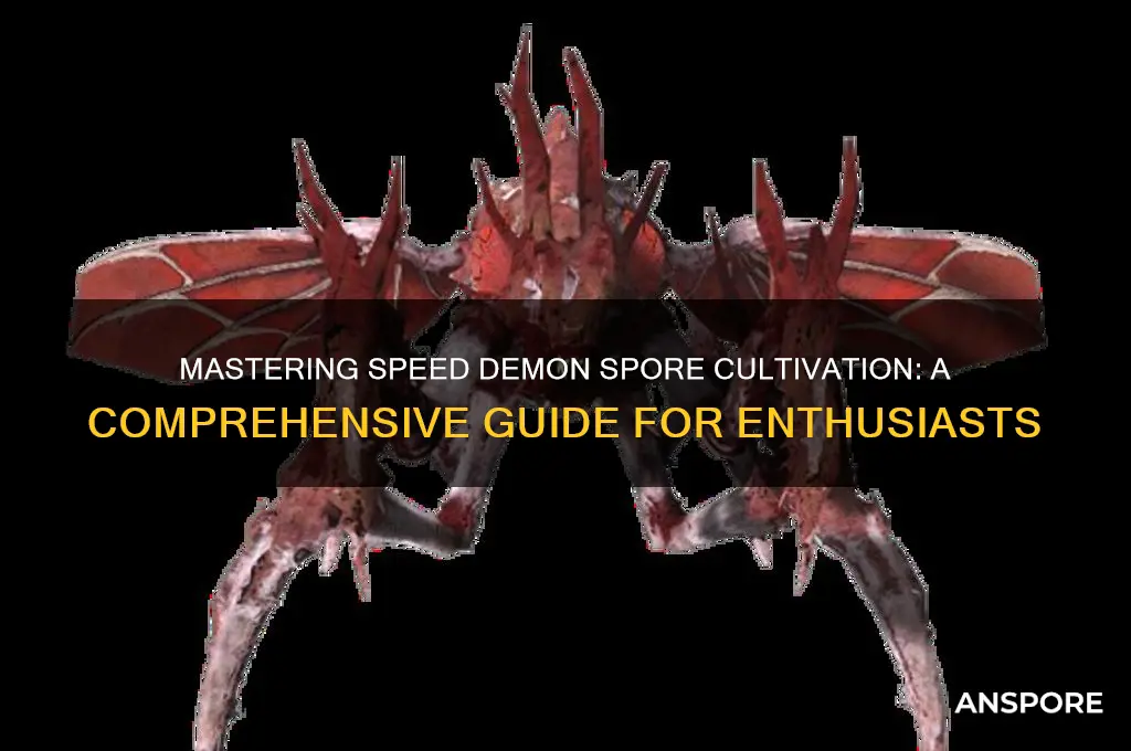 how to get speed demon spore