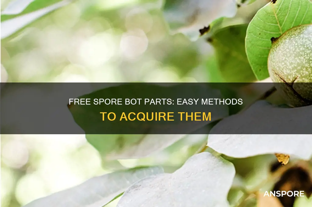 how to get spore bot parts for free