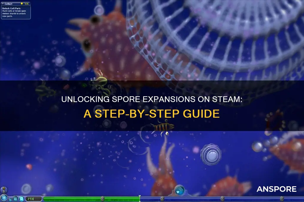 how to get spore expansions in steam