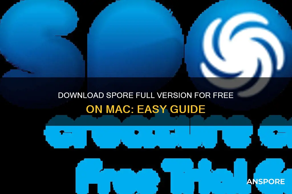 how to get spore for free full version mac