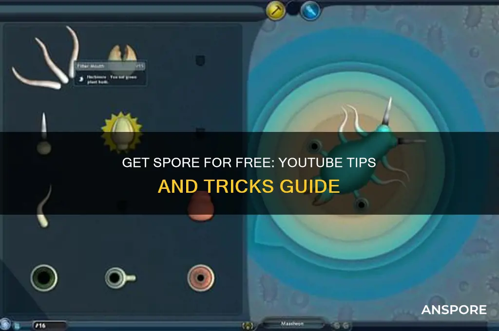 how to get spore for free on youtub