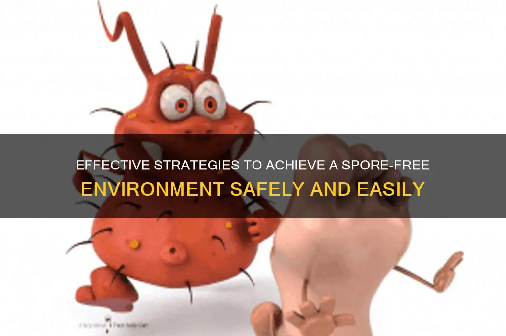 how to get spore free