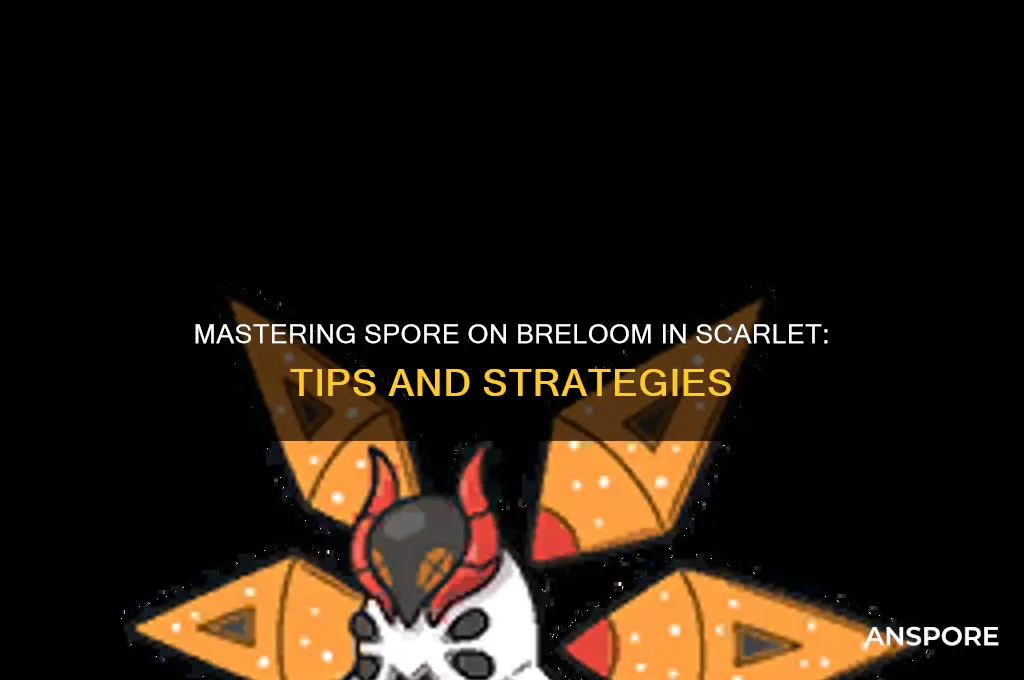 how to get spore on breloom scarlet