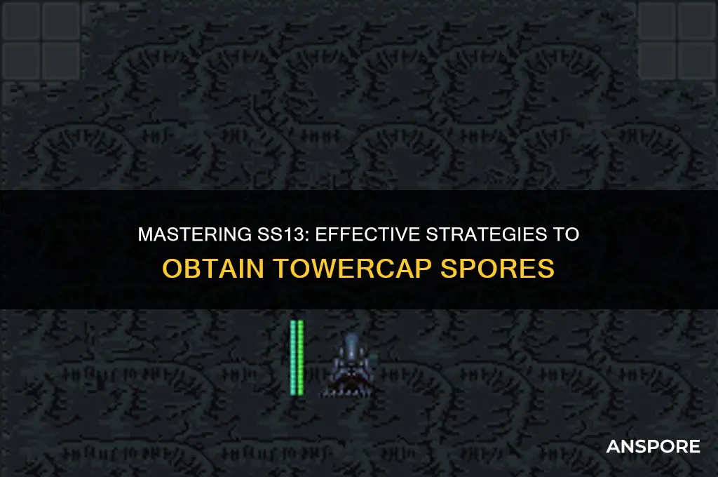 how to get towercap spores ss13