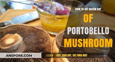 Efficiently Removing Moisture from Portobello Mushrooms: A Step-by-Step Guide