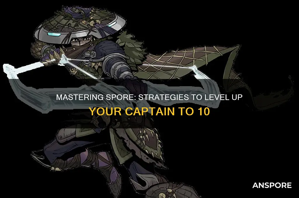 how to get your captain to level 10 in spore