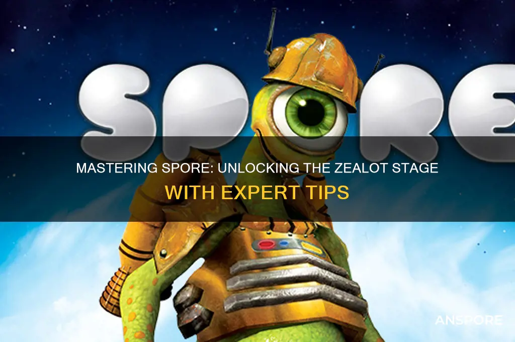 how to get zealot in spore