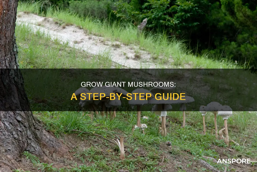 how to giant mushroom