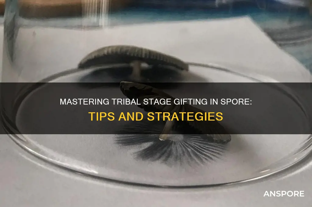 how to gift in tribal stage of spore