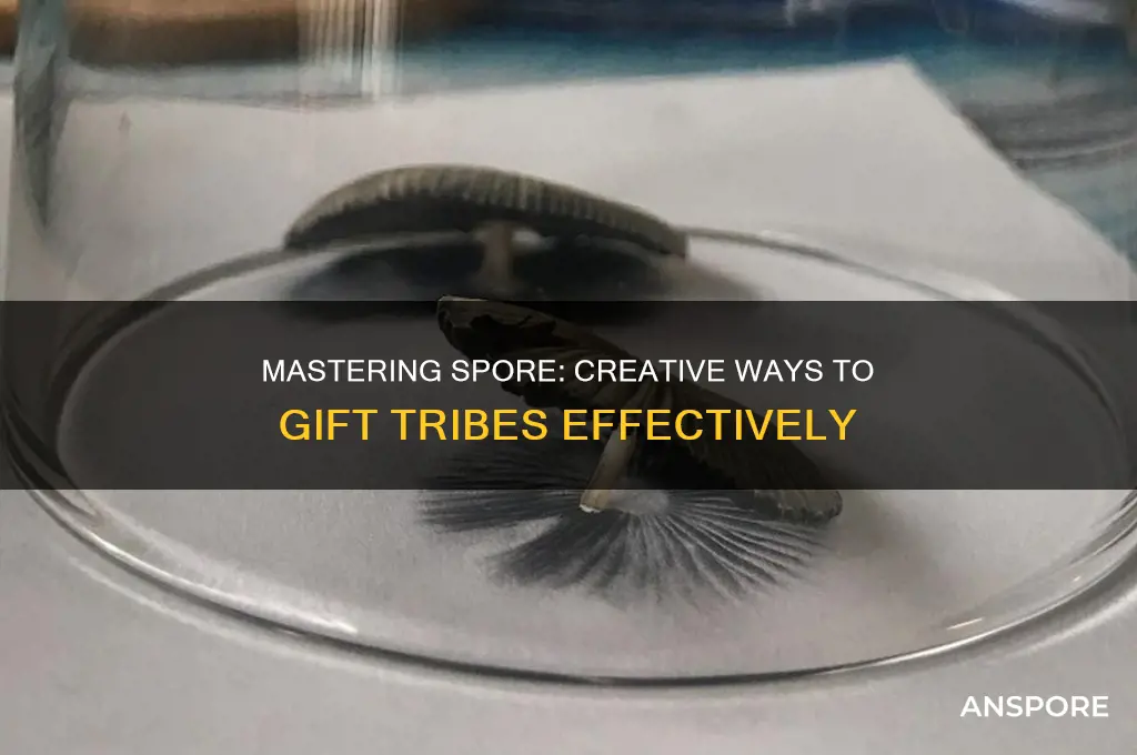 how to gift tribes in spore