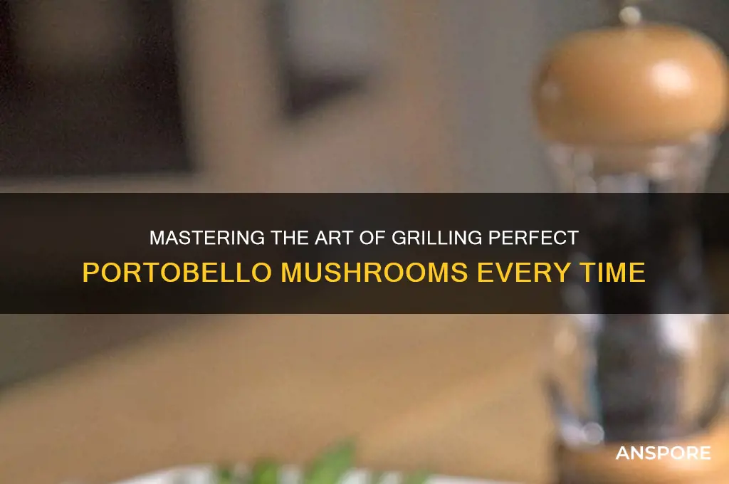 how to gill a portobello mushroom