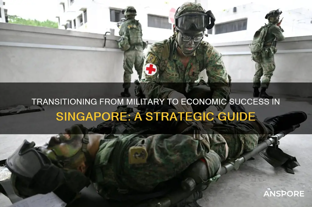 how to go from military to economic in spore
