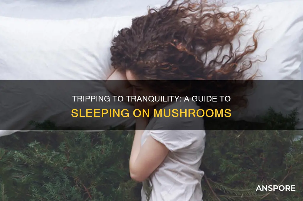 how to go to sleep on mushrooms