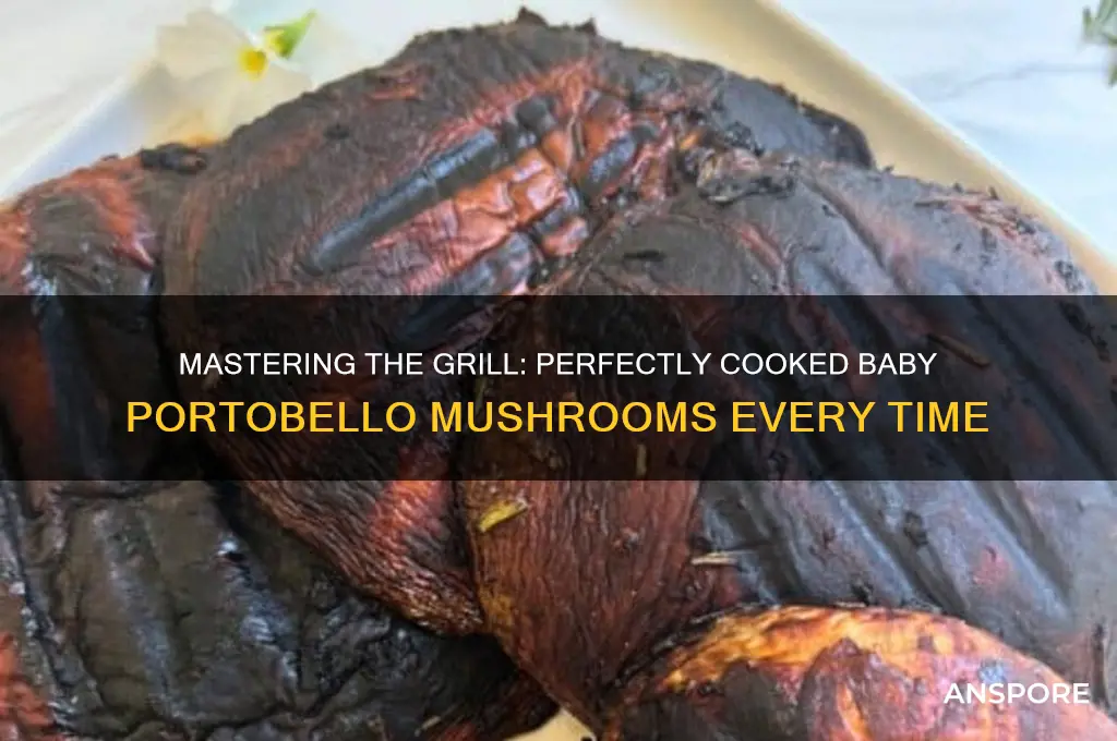 how to grill baby portobello mushrooms