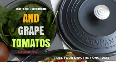 Perfectly Grilled Mushrooms and Grape Tomatoes: Easy Summer Recipe