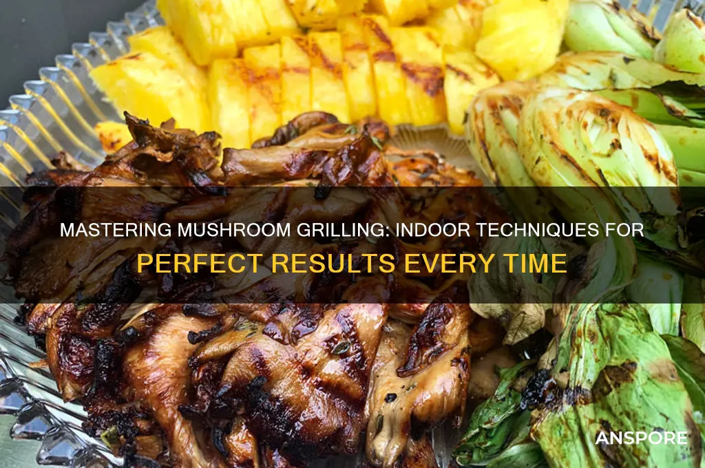 how to grill mushrooms without a grill